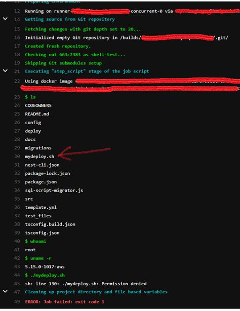 gitlab ci permission denied|gitlab.